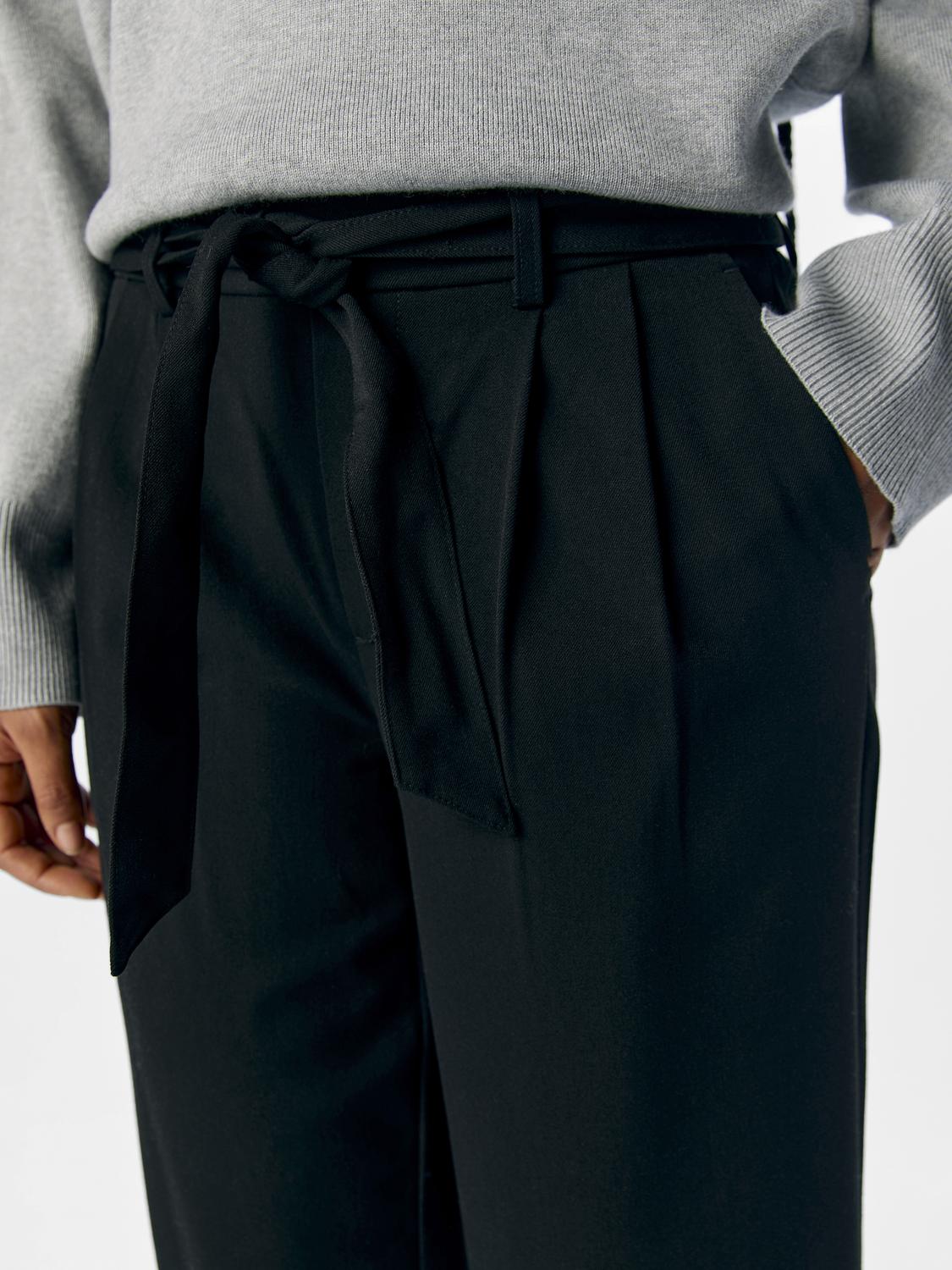 OBJLISA Trousers - Black - VERO MODA & VILA Bergvik